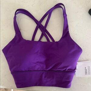 Lululemon Energy Bra Purple Women's Sports Bra